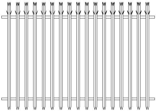 5-spike panel