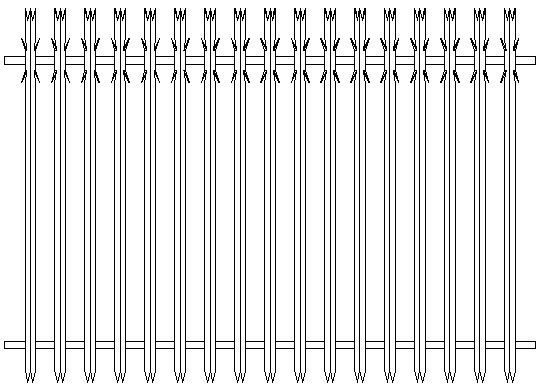 7-spike panel